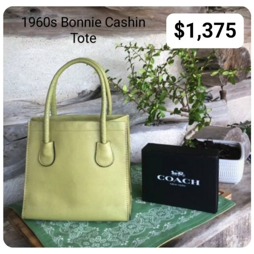 Cashin Carry Tote 22, Chalk Remake from the 1969 Bonnie Cashin design.